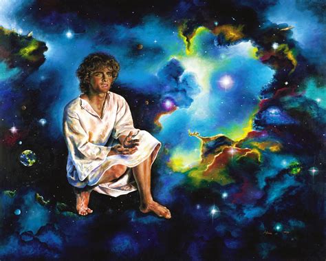 Akiane kramarik art - We can see the universe in so many ways. . . But when not illuminated it looks all empty. From far away our world, like a firefly at night, appears lit only momentarily. From far away our life might appear completely insignificant. Even our biggest victories and struggles may seem meaningless. Yet without any of us the universe could not 
